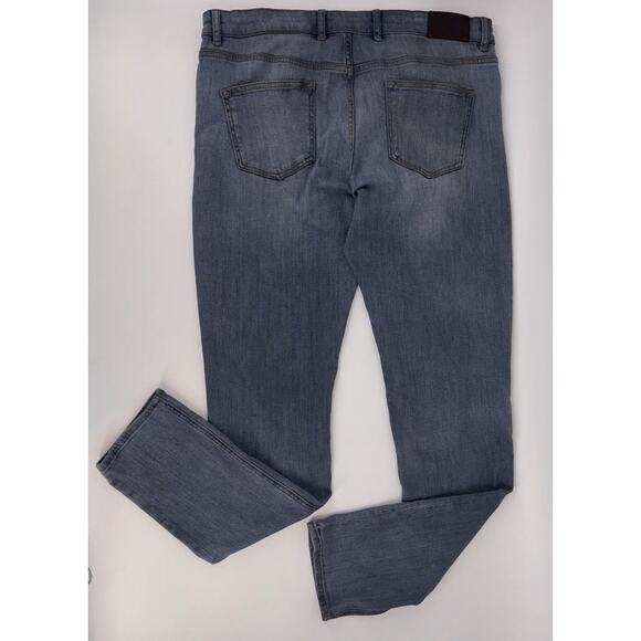Peter Millar Collection Men's Vintage‎ Washed 5-Pocket Jeans 38x35 Stretch EUC - Picture 5 of 11